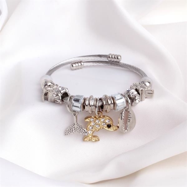 Yunus Charm Detaylı Pandora Bileklik