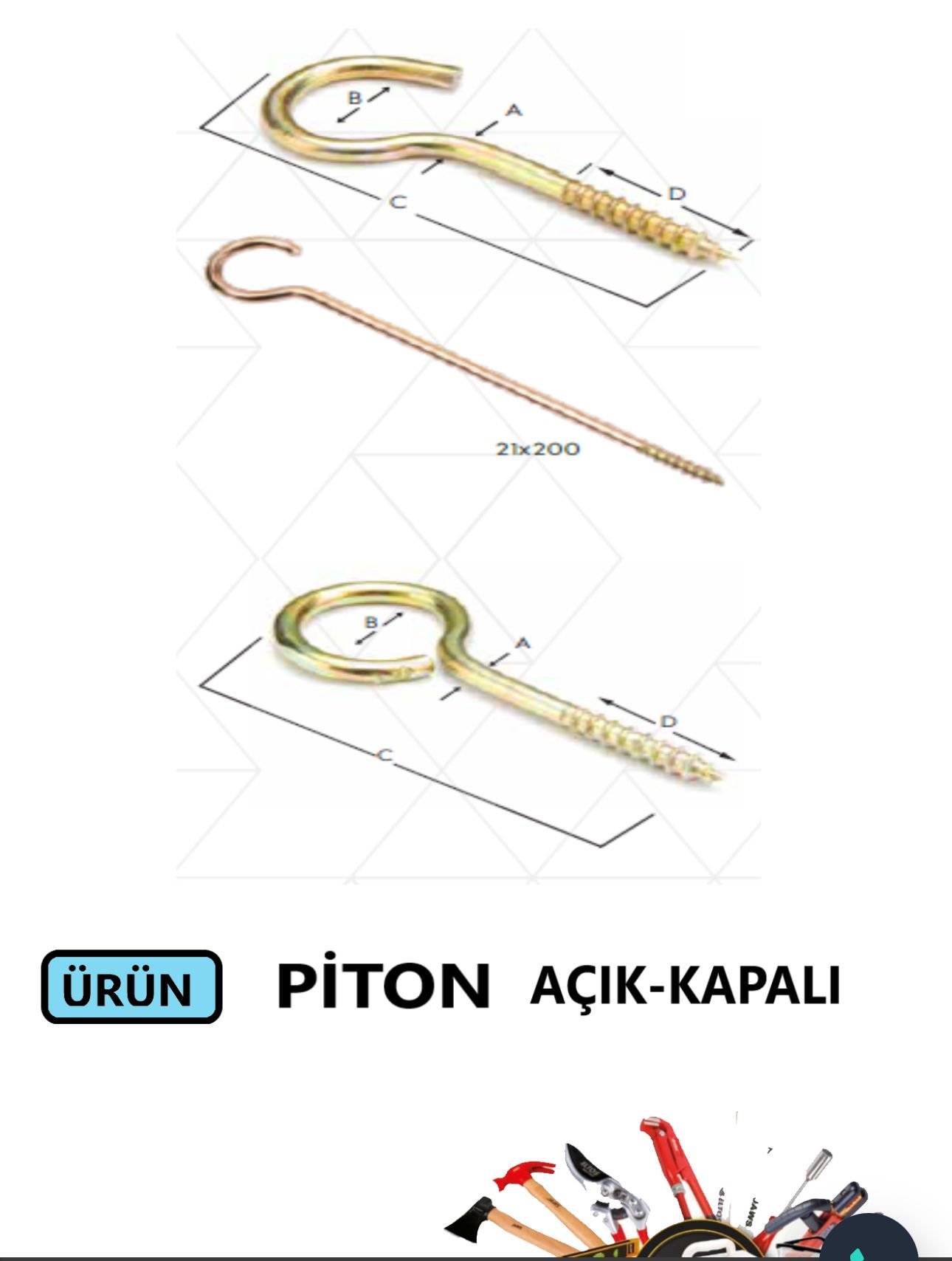 PİTON 20X80 KAPALI