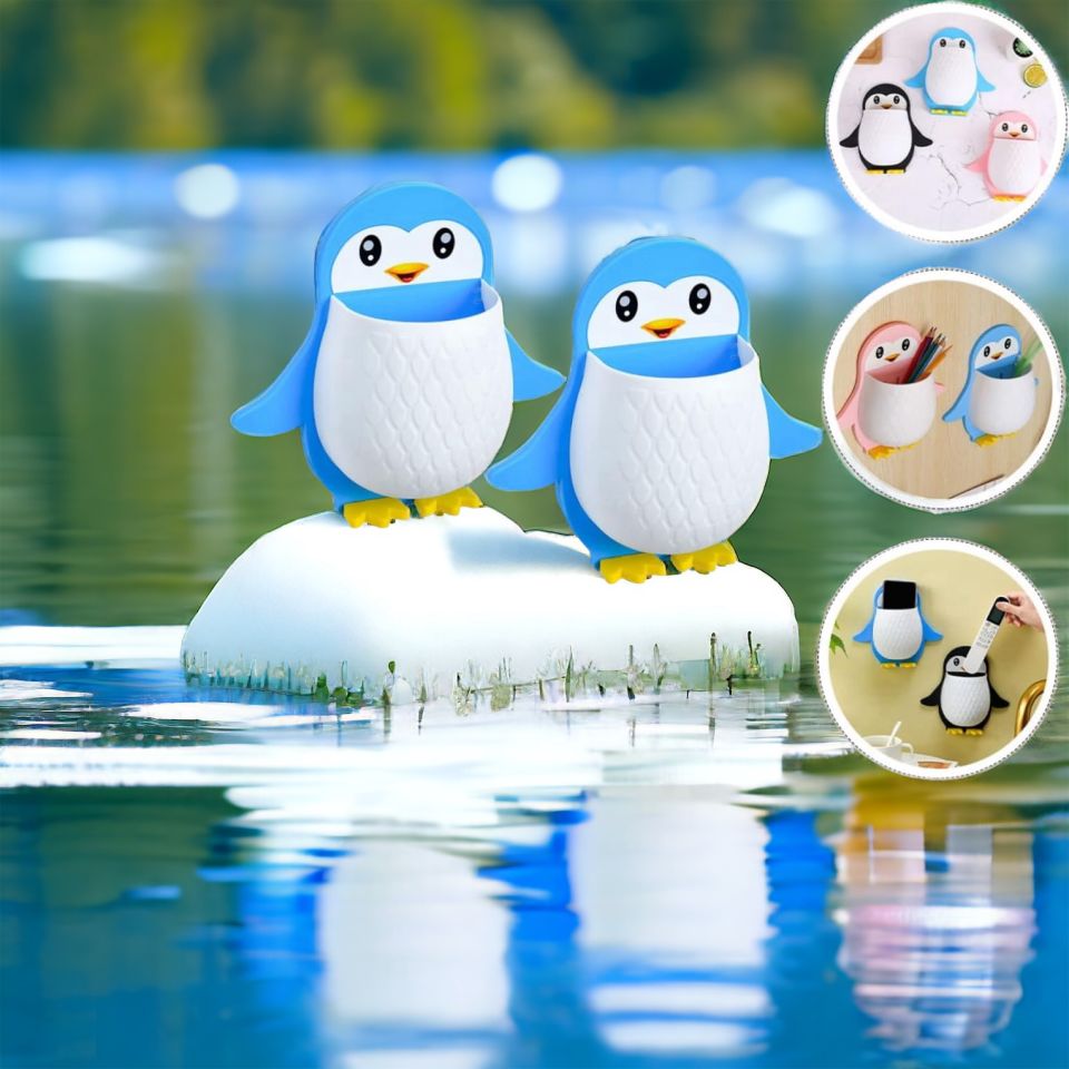Penguen Görünümlü Mini Düzenleyici