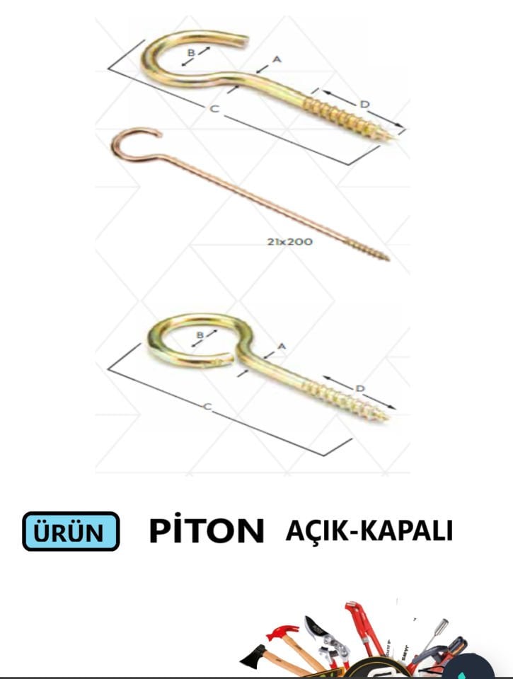 PİTON 19X70 KAPALI