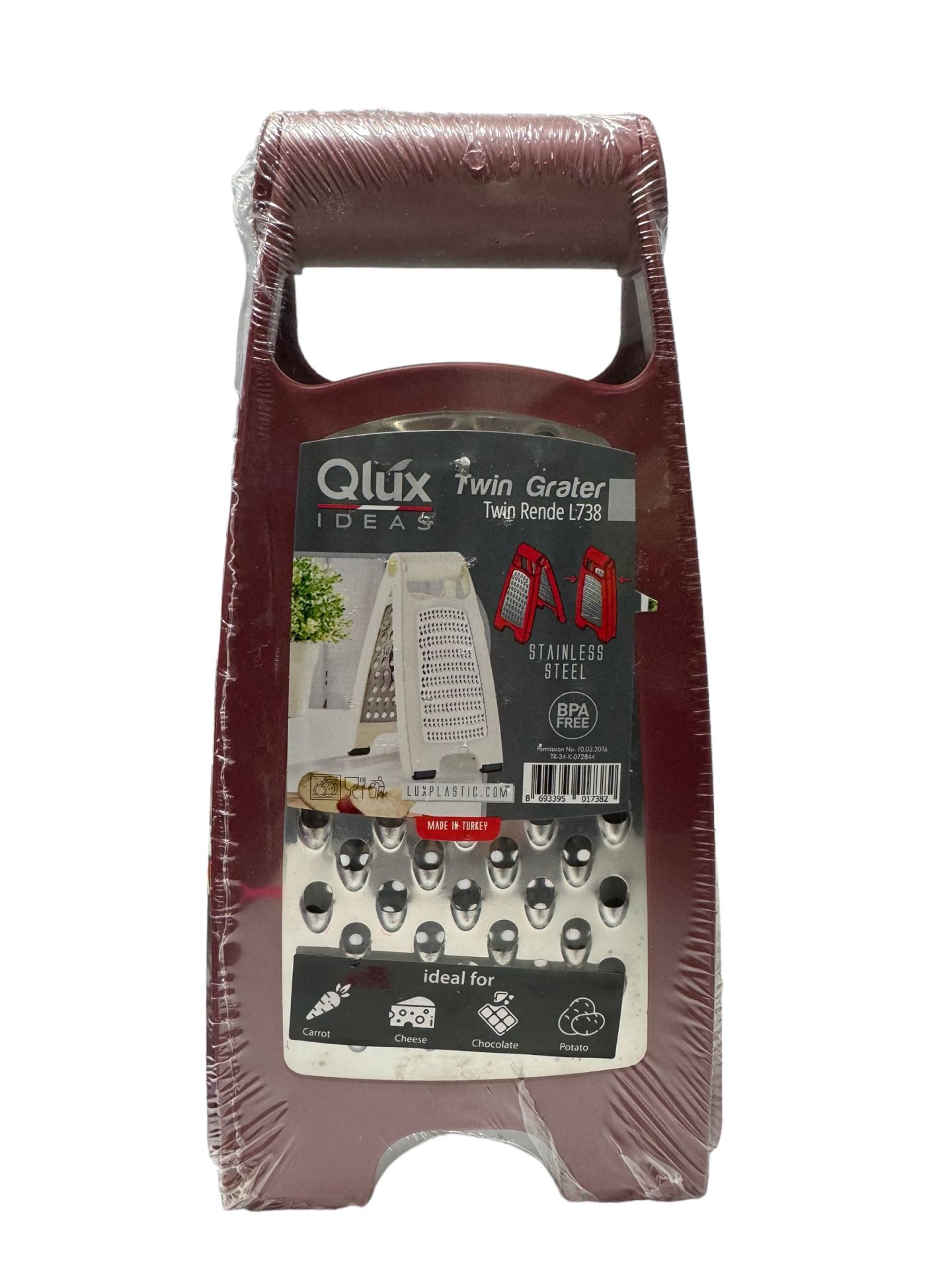 Qlux Twin Rende Paslanmaz Çelik