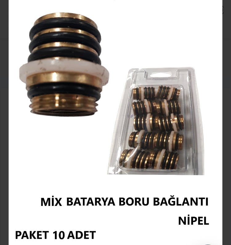 MUSLUK MİX BORU BAĞLANTI NİPEL