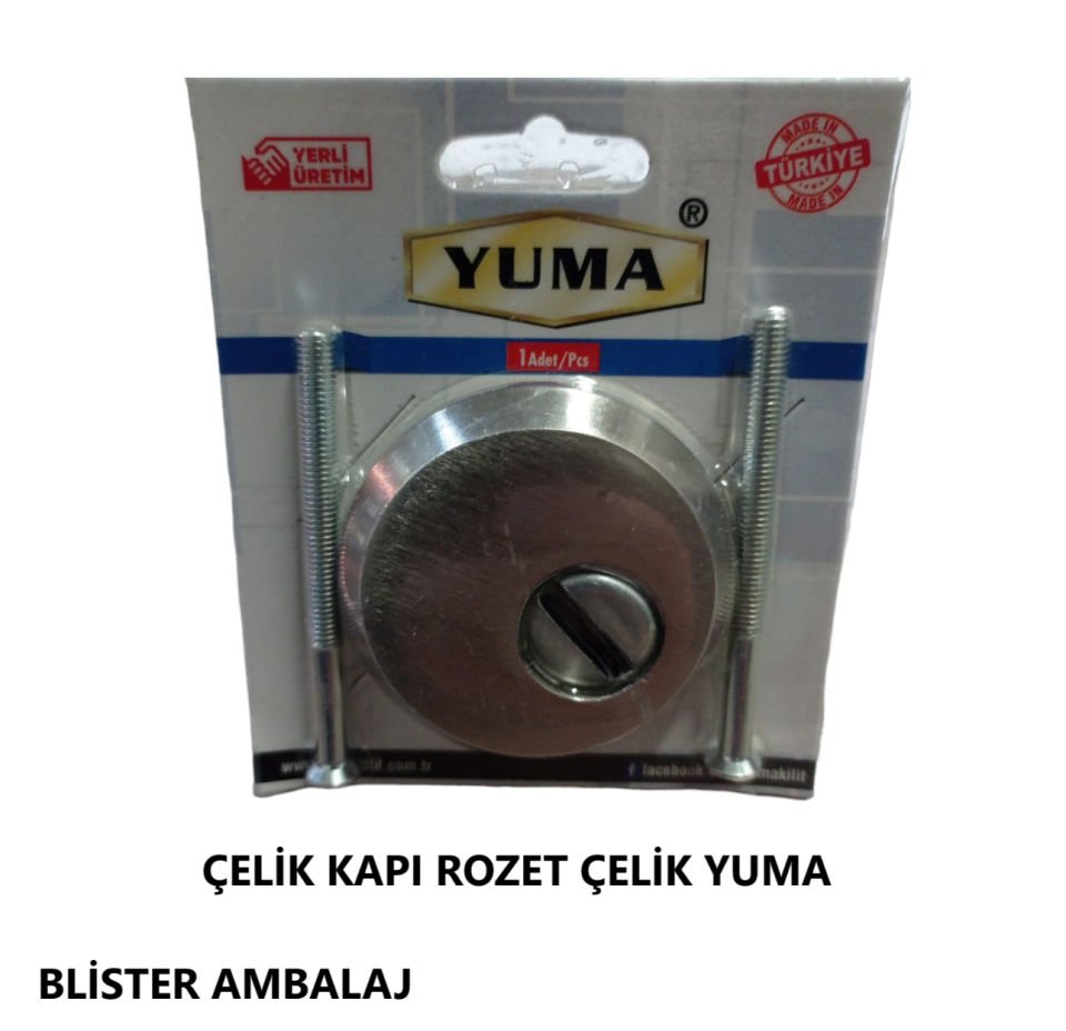 ÇELİK KAPI ROZET ÇELİK BLİSTER AMBALAJ