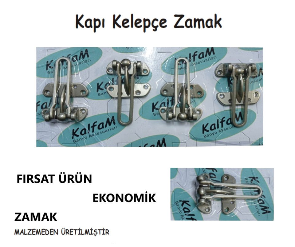 KAPI EMNİYET KELEPÇE SARI EKO