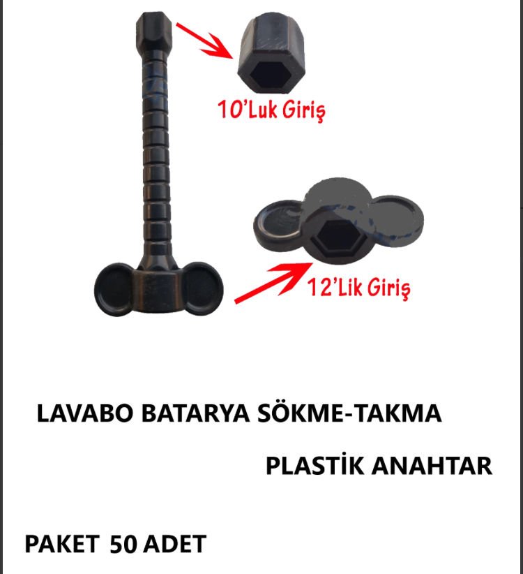 BATARYA SÖKME TAKMA PLASTİK ANAHTAR 10-12 ÖLÇÜ