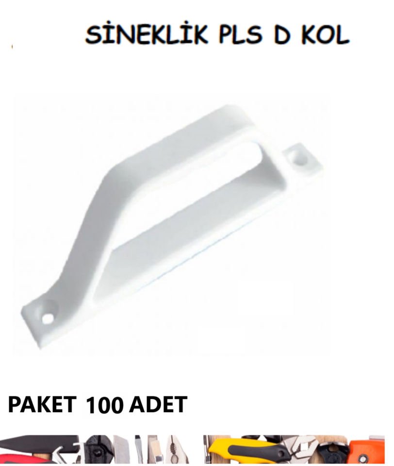 PVC SİNEKLİK TUTAMAK D KOL PAKET 100 ADET