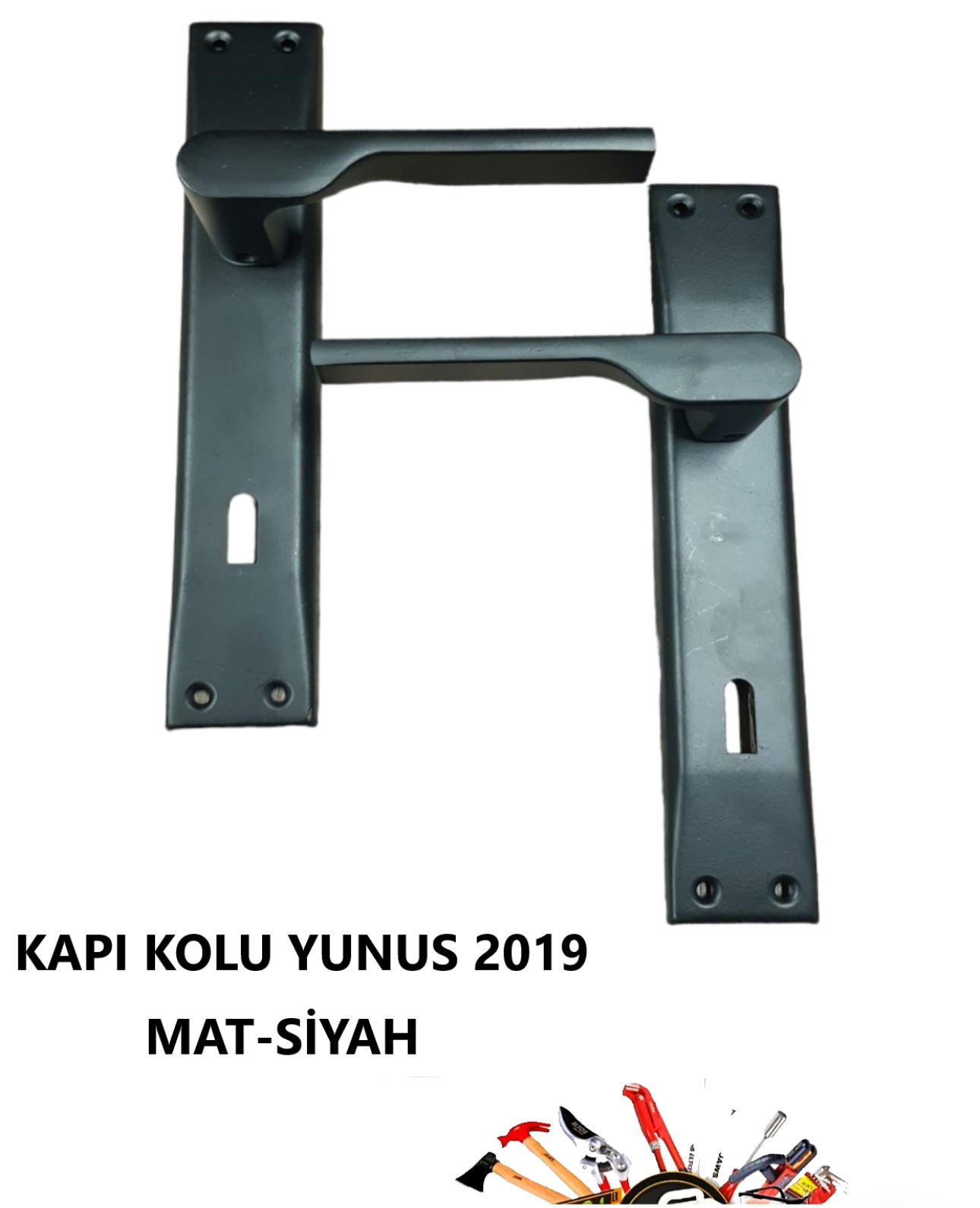 KAPI KOLU YUNUS 2019 MAT SİYAH YALE