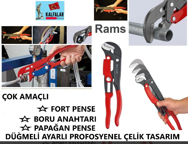 ÇOK AMAÇLI ANAHTAR BORU TİPİ DÜĞMELİ AYARLI PROF ÇELİK