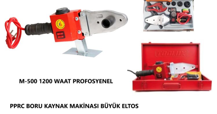 PPRC BORU KAYNAK MAKİNASI BÜYÜK ELTOS M-500 1200 WAAT