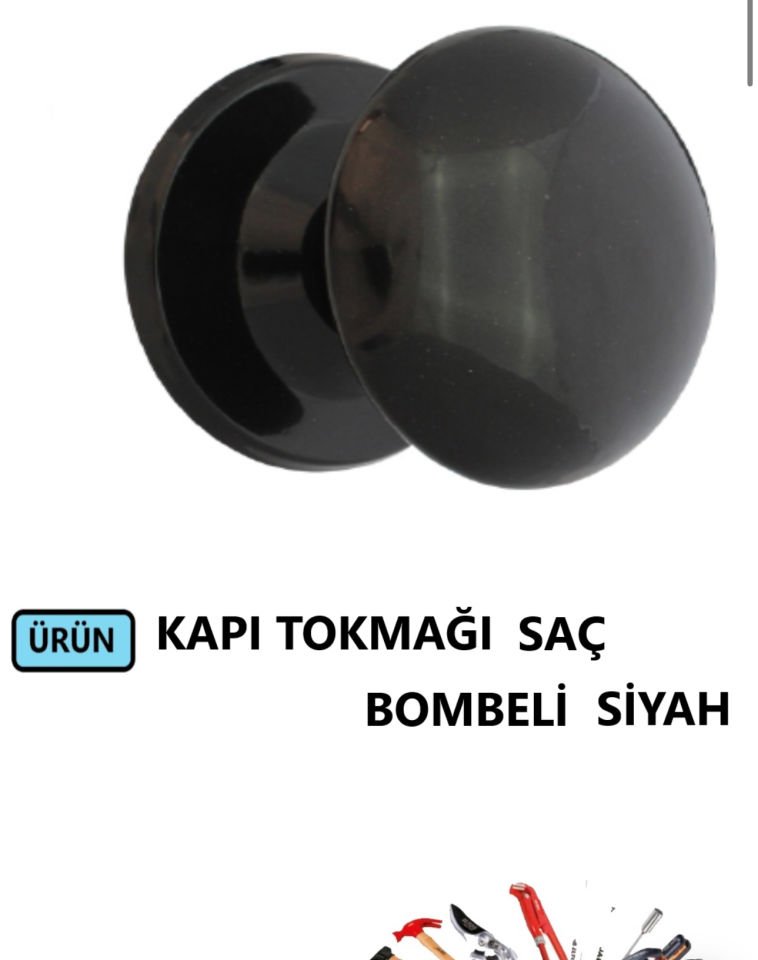 KAPI TOKMAĞI BOMBELİ SAÇ SİYAH
