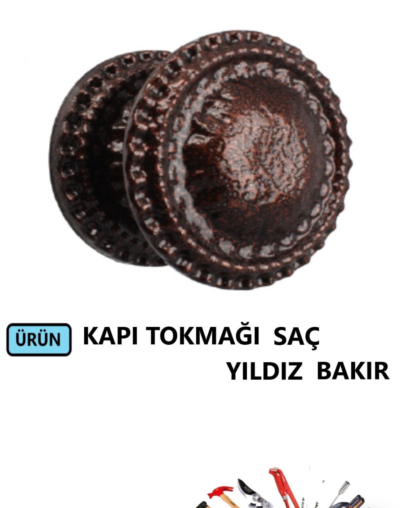 KAPI TOKMAĞI YILDIZ SAÇ BAKIR