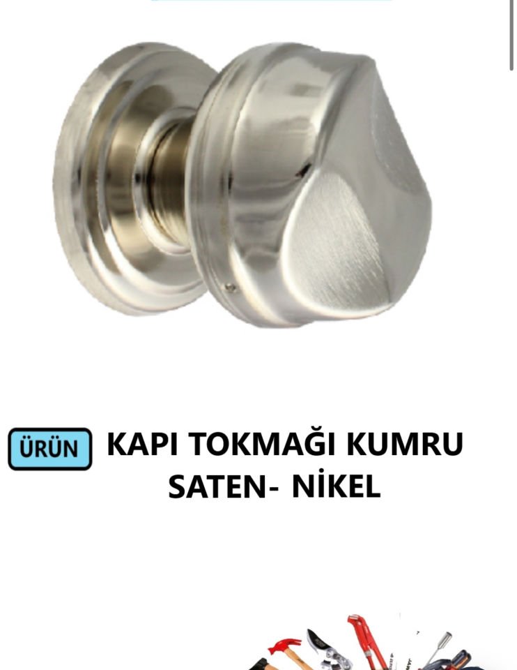 KAPI TOKMAĞI KUMRU SATEN-NİKEL
