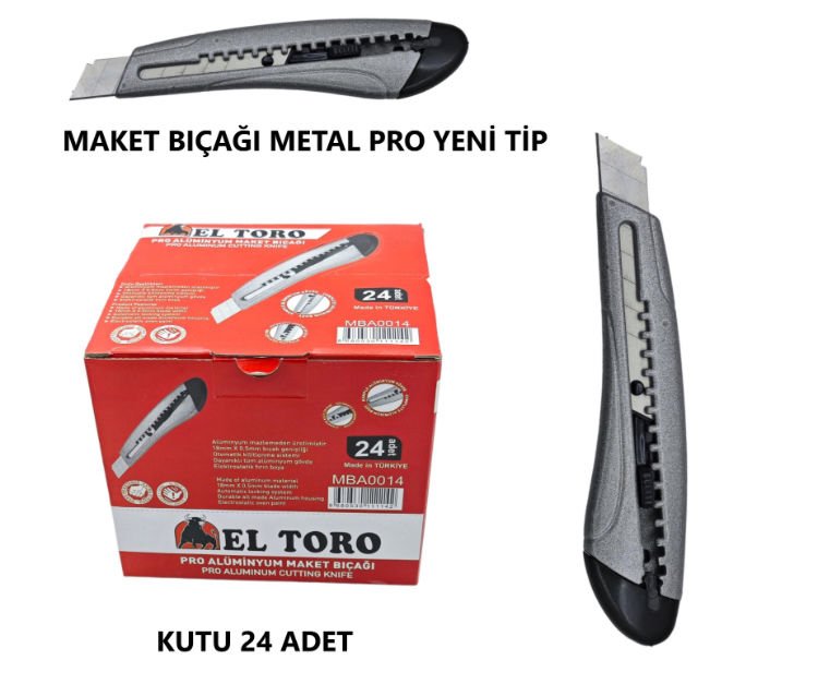 MAKET BIÇAĞI METAL ELTORO YENİ TİP