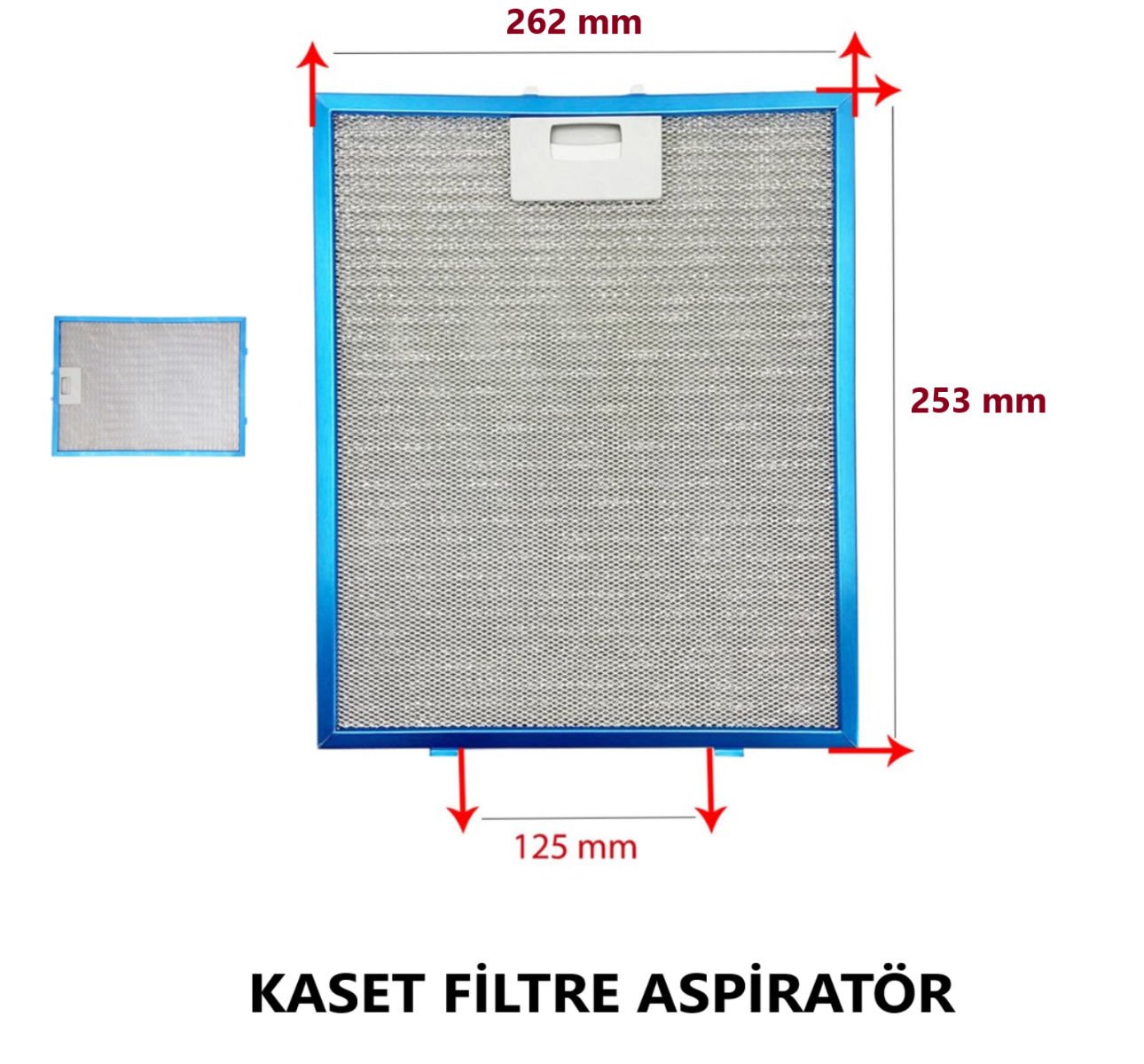 DABLUMBAZ ALM KASET FİLTRE ÖLÇÜ 26.2X25.3 MM