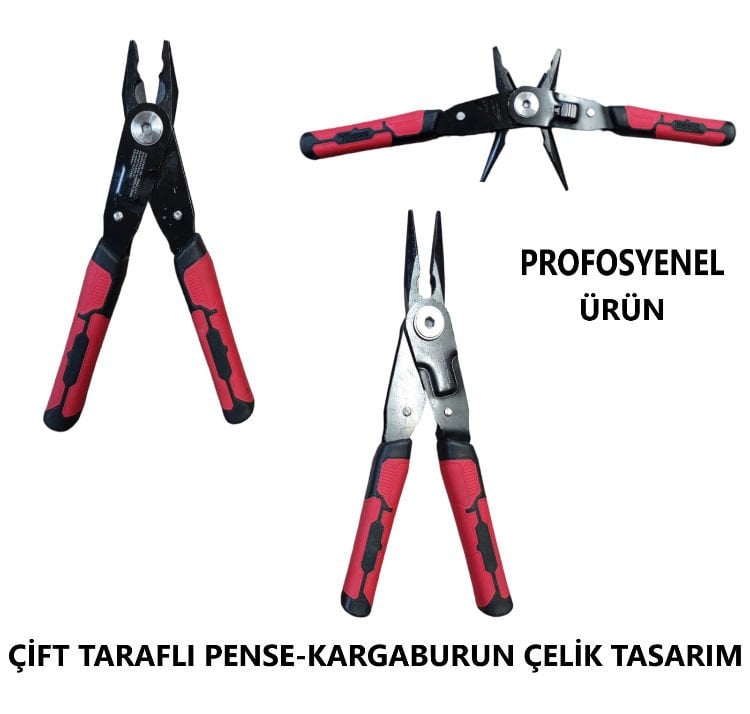 PENSE VE KARGABURUN ÇİFT TARAFLI ÇELİK TASARIM PROFOSYENEL ÜRÜN
