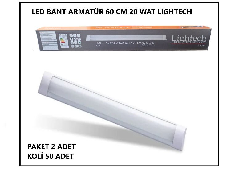 LED BANT ARMATÜR 60 CM 20 WAT LIGHTECH