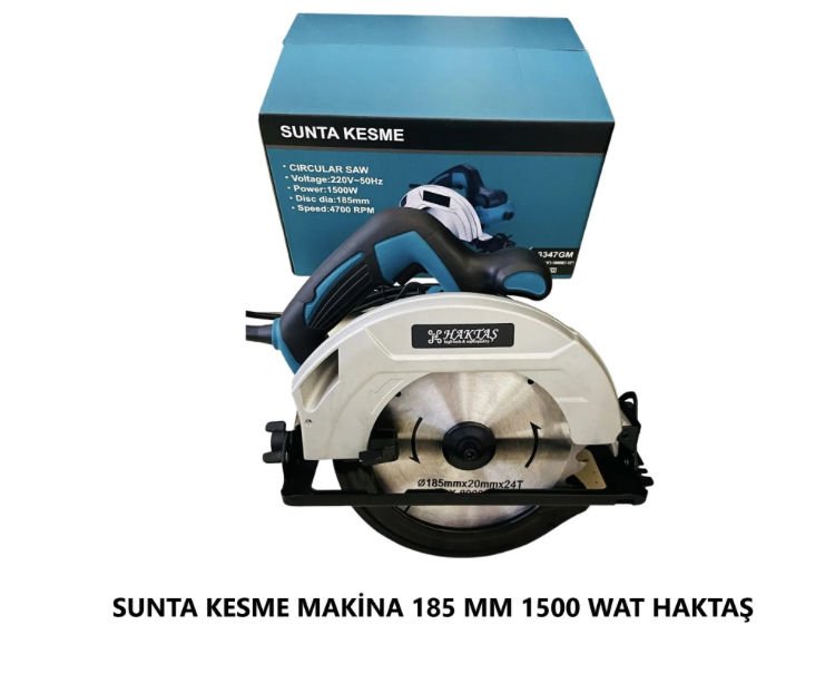 SUNTA KESME MAKİNA 185 MM 1500 WAT HAKTAŞ