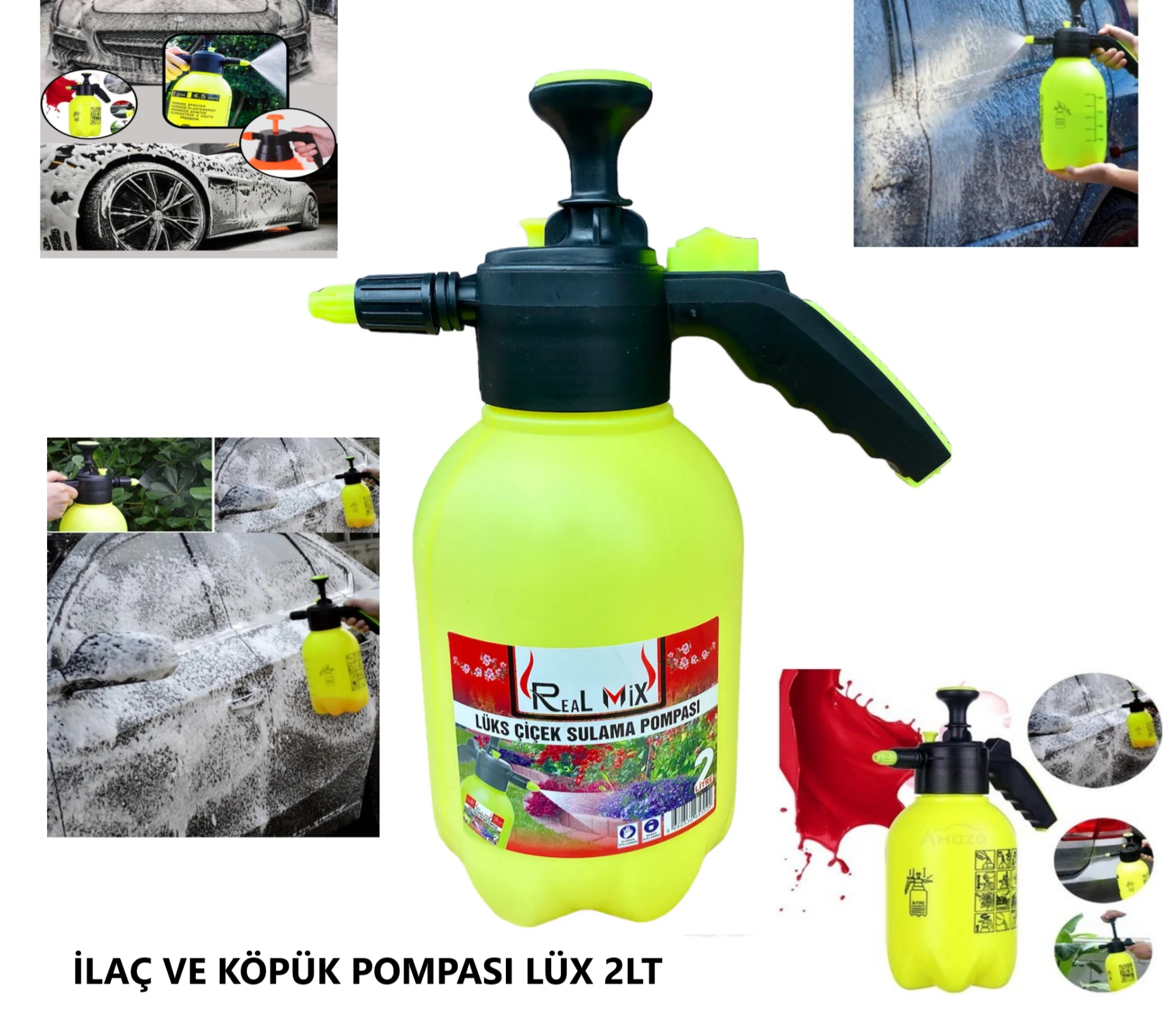 SU İLAÇ KÖPÜK PÜSKÜRTME POMPASI 2 LTR LÜKS MODEL