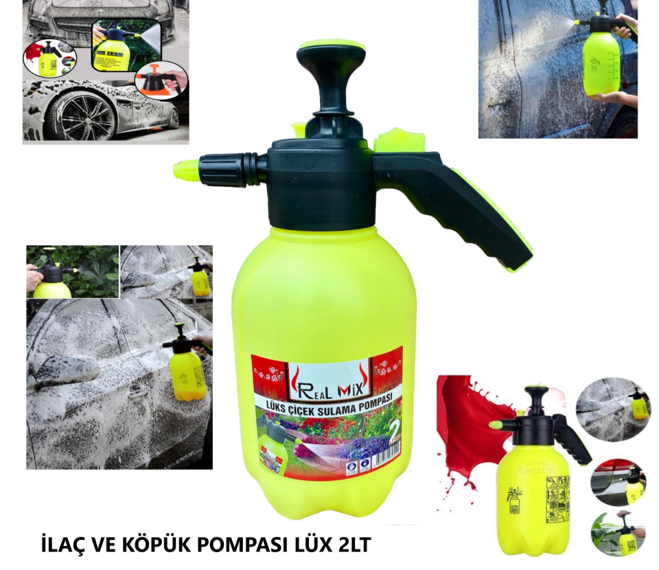 SU İLAÇ KÖPÜK PÜSKÜRTME POMPASI 2 LTR LÜKS MODEL