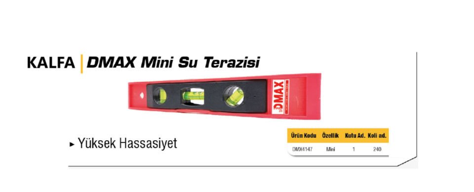 SU TERAZİSİ MİNİ 22 CM KALFA-MAX