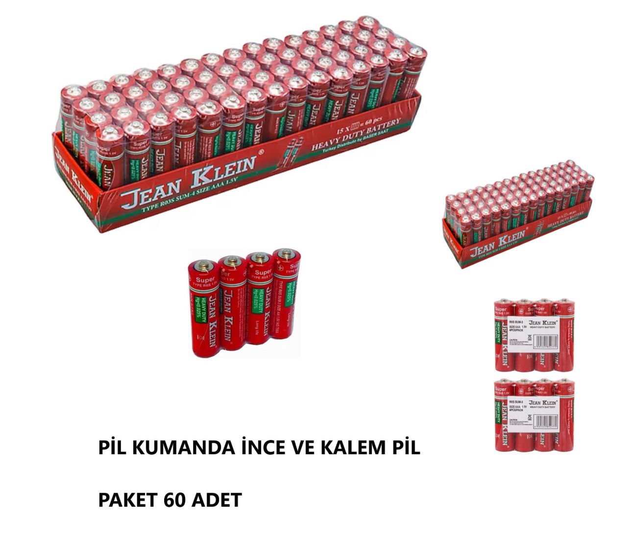 PİL KALEM JEAN KLEIN 60 Lİ PAKET