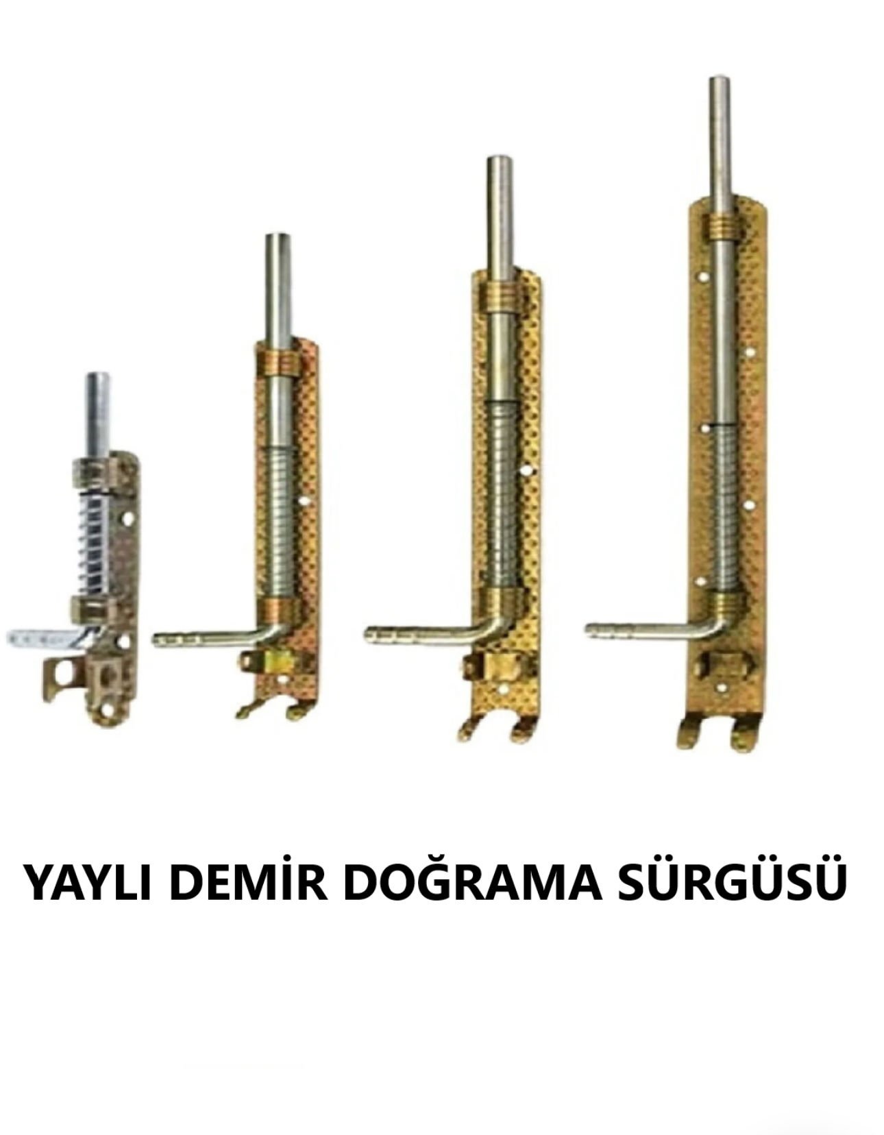 YAYLI DEMİR DOĞRAMA SÜRGÜSÜ 13 CM