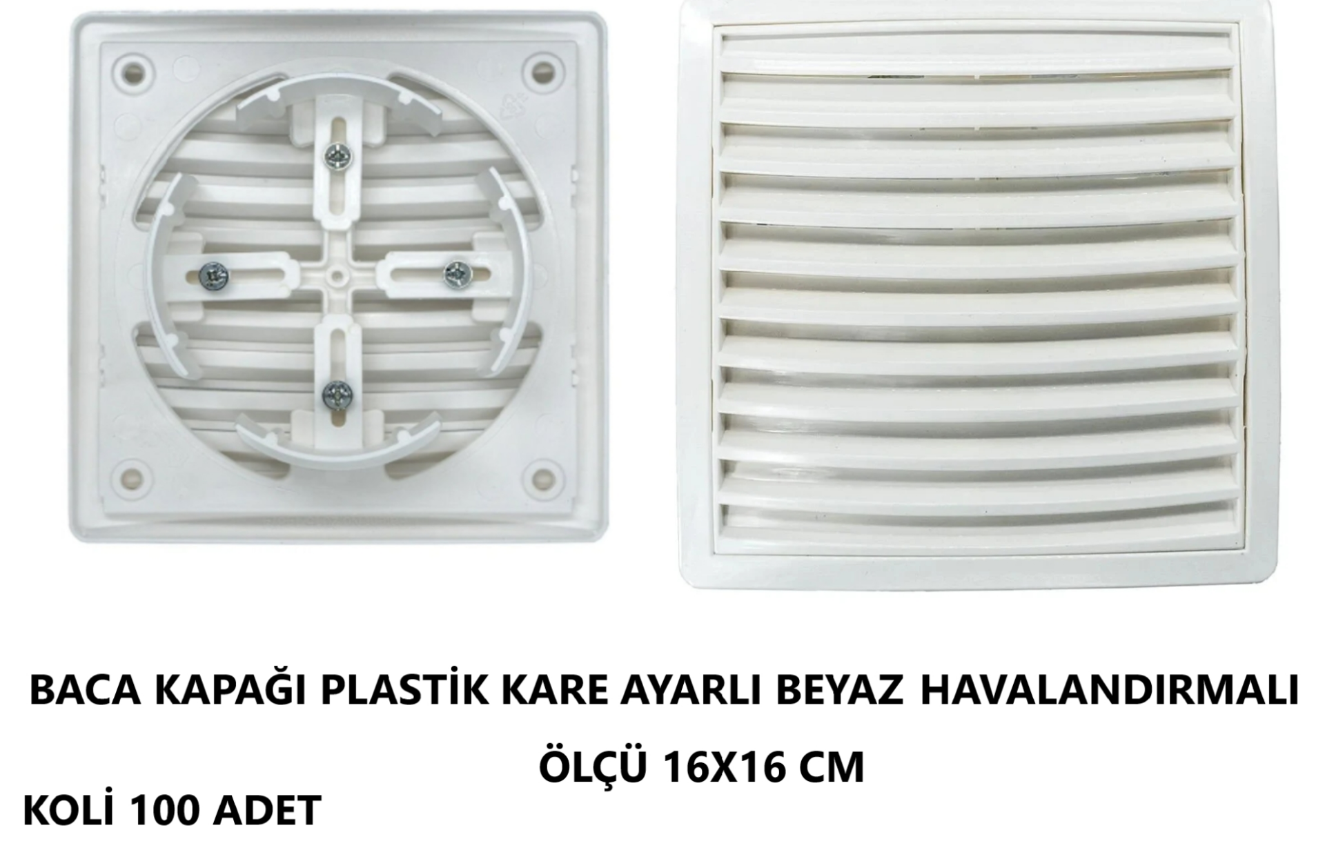 BACA KAPAĞI MENFEZ PANJUR AYARLI HAVALANDIRMA