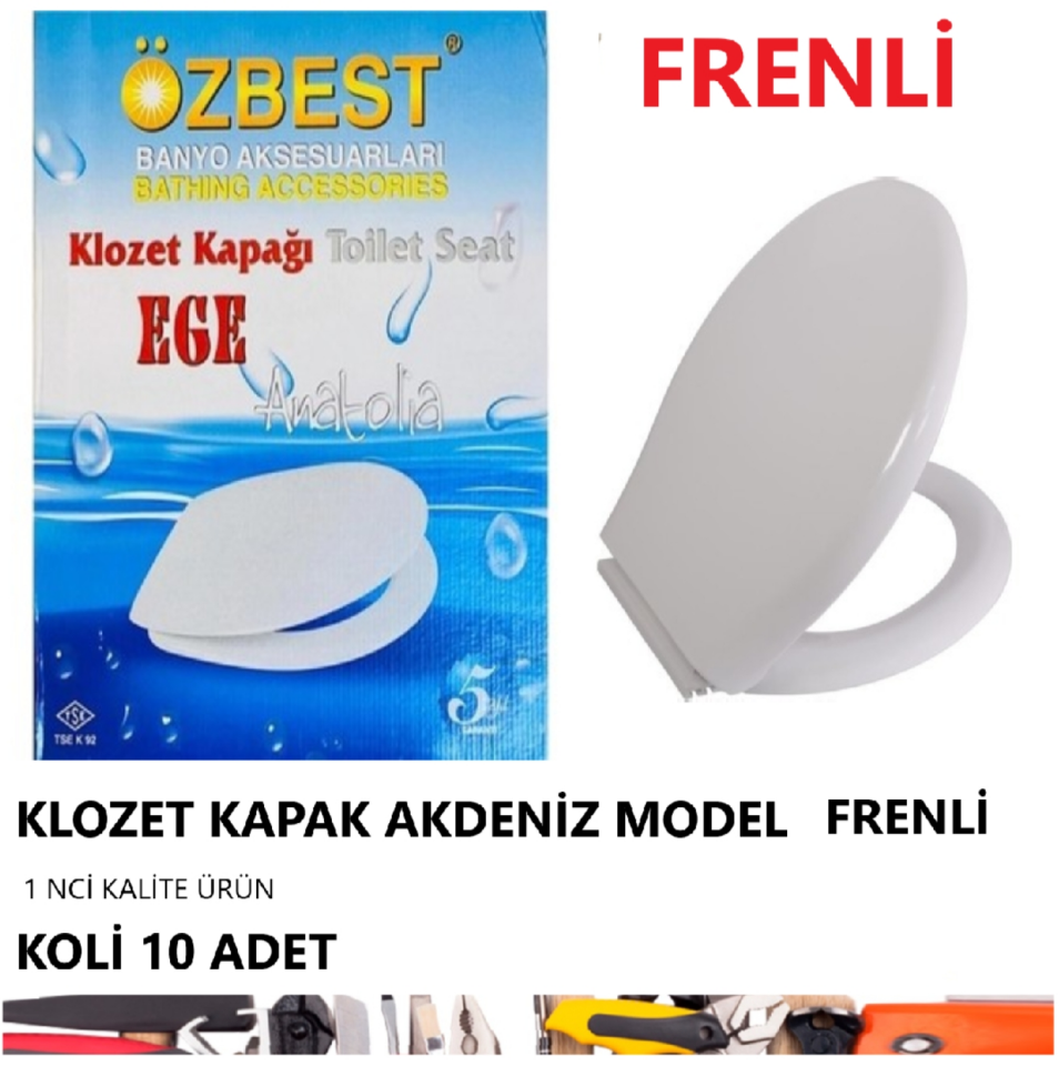 KLOZET KAPAK ÖZBEST AKDENİZ MODEL FRENLİ