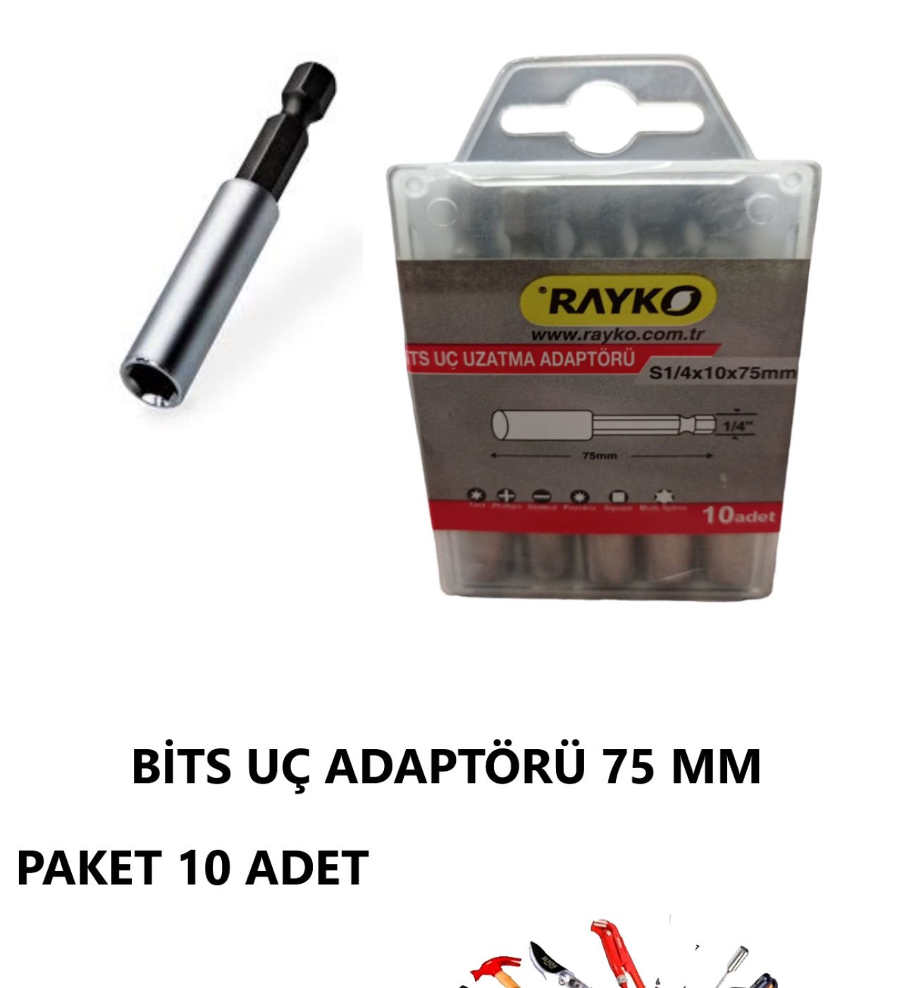 BİTS UÇ UZATMA ADAPTÖRÜ 75 MM