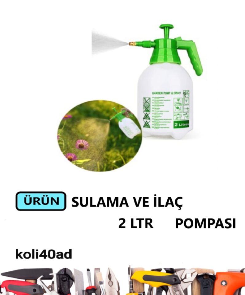 SU VE İLAÇ POMPASI 2 LTR PÜSKÜRTME